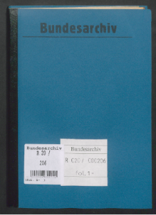 Abwicklungsstelle des Regiments (I. Bataillon) in Stuttgart.- Beurteilungen, nachträgliche Beförderungen, Gefallenen- und Vermisstenlisten, Dienstpässe und -ausweise. Bd. 3.